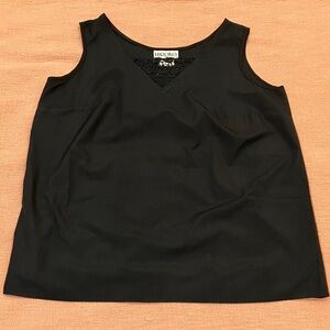 Size 38 (may fit like a XL or XXL IMO) Black Women's Camisole Top
